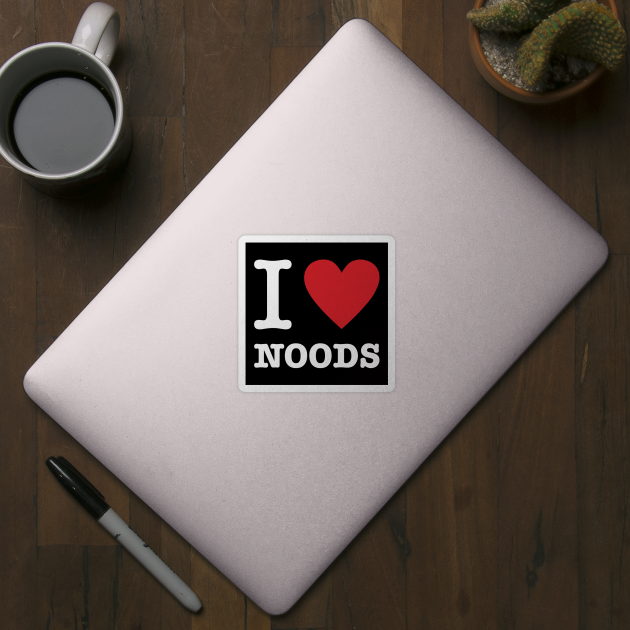 I Heart Noods by NobleTeeShop